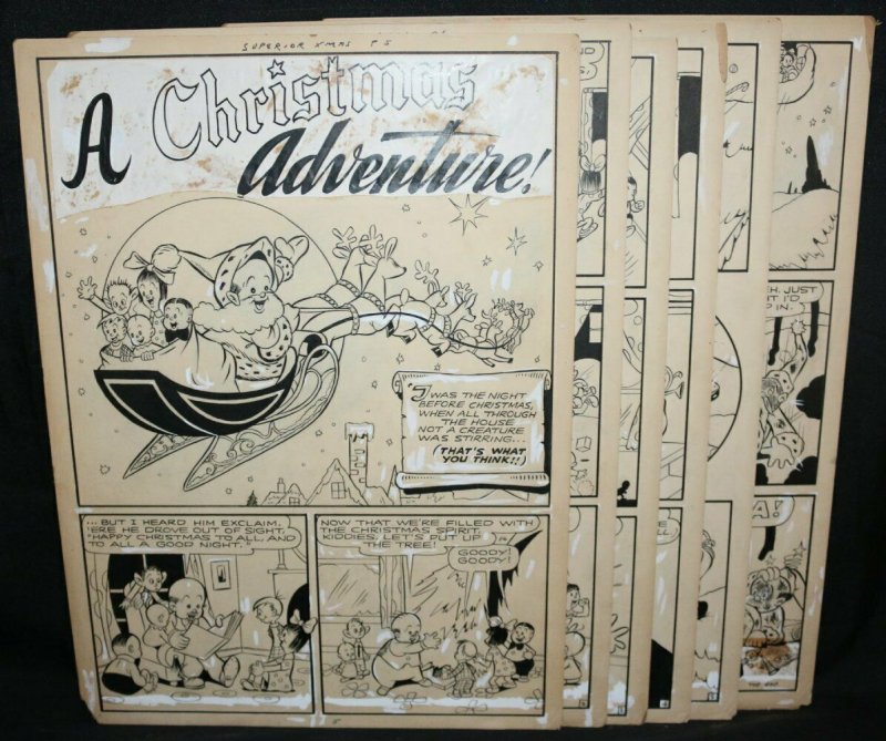 A Christmas Adventure Complete #6, raw, ungraded comic book — front cover