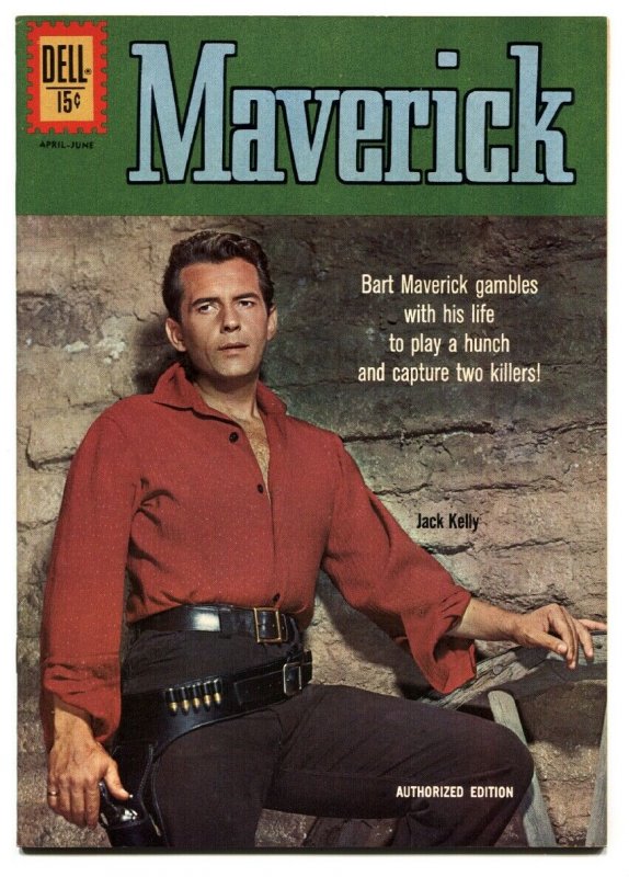 Maverick #19 (Dell, 1962), raw, ungraded comic book — front cover
