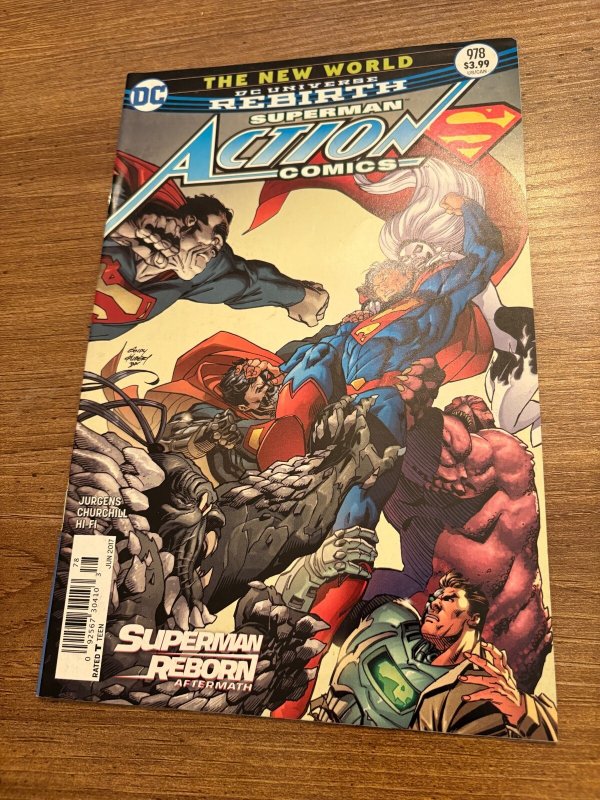 Action Comics #978 (DC Comics), raw comic book in NM condition — front cover