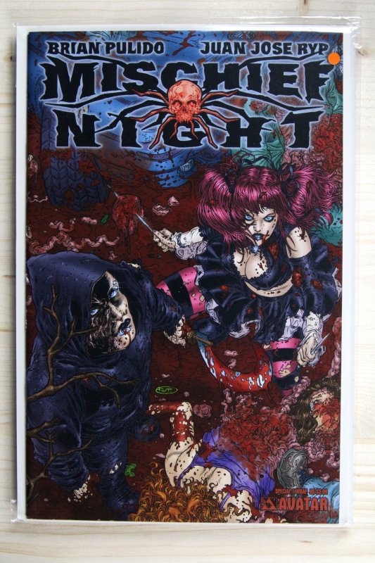 Mischief Night #1 (2010), raw comic book in NM- 9.2 condition — front cover