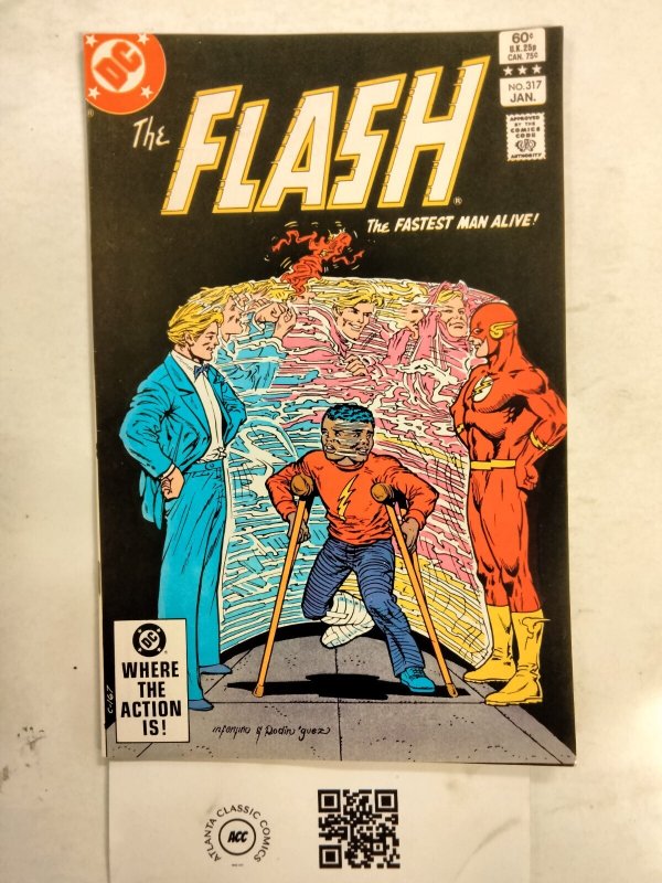 The Flash #317 (DC Comics), raw comic book in NM condition — front cover