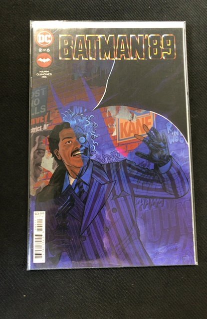 Batman '89 #2 (2021), raw, ungraded comic book — front cover