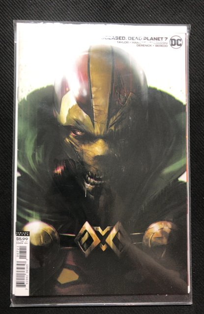 DCeased: Dead Planet #7 (DC Comics, 2021), raw, ungraded comic book — front cover