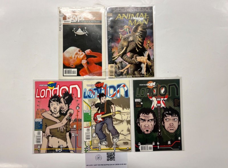 5 DC Comics London #1, raw, ungraded comic book — front cover