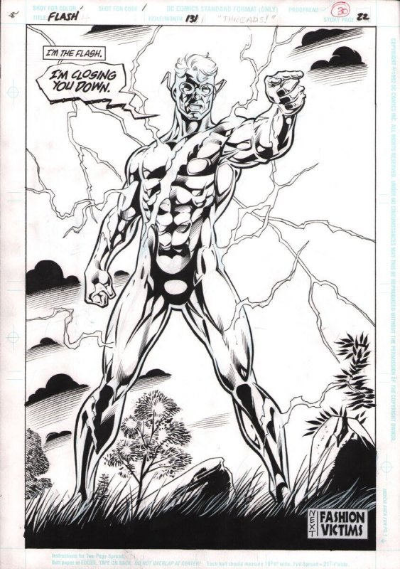 Flash #131 (DC Comics, 1997), raw, ungraded comic book — front cover