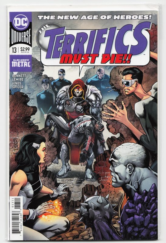 The Terrifics #13 (2019), raw, ungraded comic book — front cover