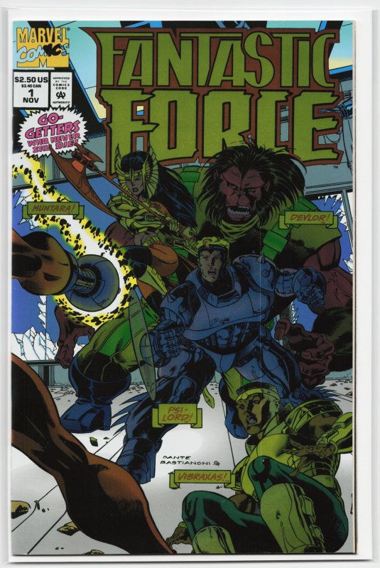 Fantastic Force #1 (Marvel Comics, 1994), raw, ungraded comic book — front cover