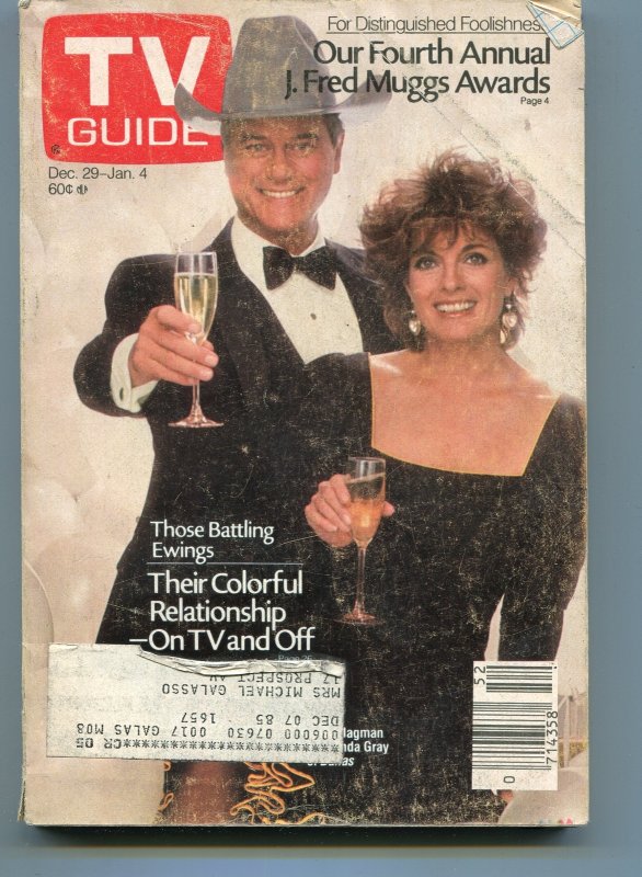 MAG: TV Guide-Dallas-New York Metropolitan Edition-December 1985-VG (1985), raw comic book in VG condition — front cover