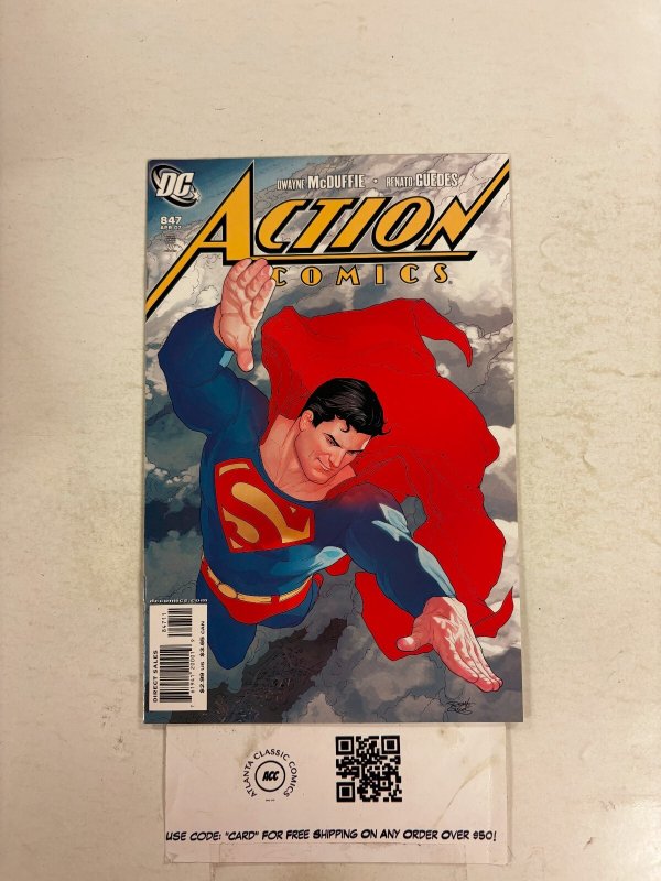 Action Comics #847 (DC Comics, 2006), raw comic book in NM condition — front cover