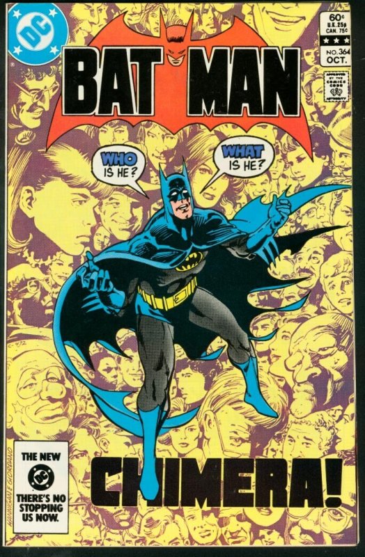 Batman #364-1983-Dc VF (DC Comics), raw comic book in VF condition — front cover