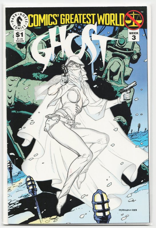 Comics' Greatest World: Arcadia #3 (Dark Horse Comics, 1993), raw, ungraded comic book — front cover