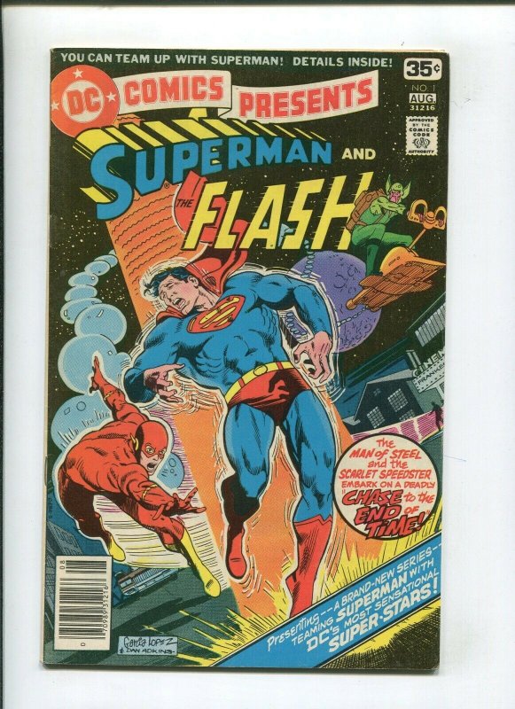 DC Presents #1 (DC Comics, 1978), raw comic book in 7.0 condition — front cover