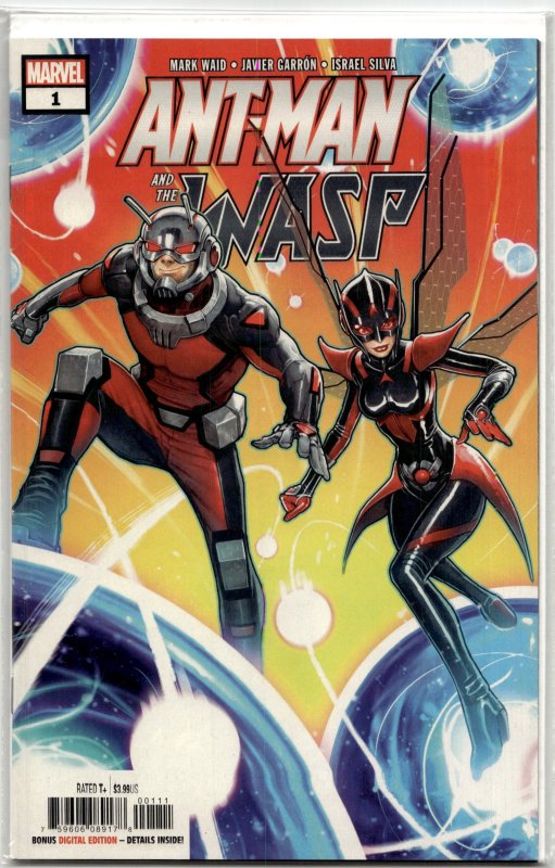 Ant-Man & the Wasp #1 (Marvel Comics, 2018), raw, ungraded comic book — front cover