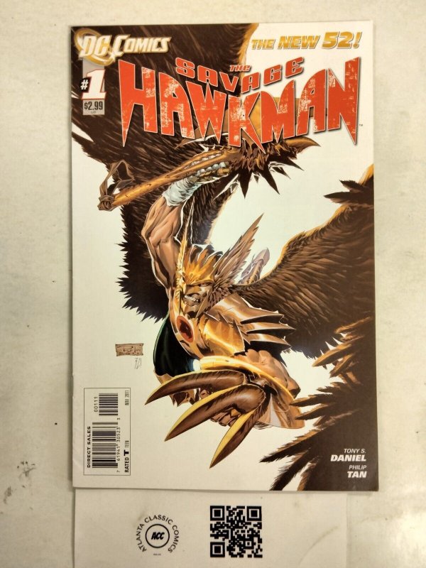 The Savage Hawkman #1 (DC Comics), raw comic book in NM condition — front cover