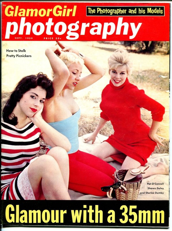 MAG: GlamorGirl Photographer 9/1959-Mamie Van Doren-cheesecake-Jayne Mansfiel..., raw, ungraded comic book — front cover
