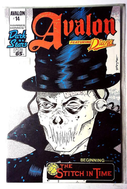 Avalon #14 (1988), raw, ungraded comic book — front cover
