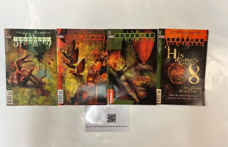 4 the Dreaming DC Comic Books # 8 9 12 14 Wonder Woman Batman Superman 14 JS51, raw, ungraded comic book — front cover