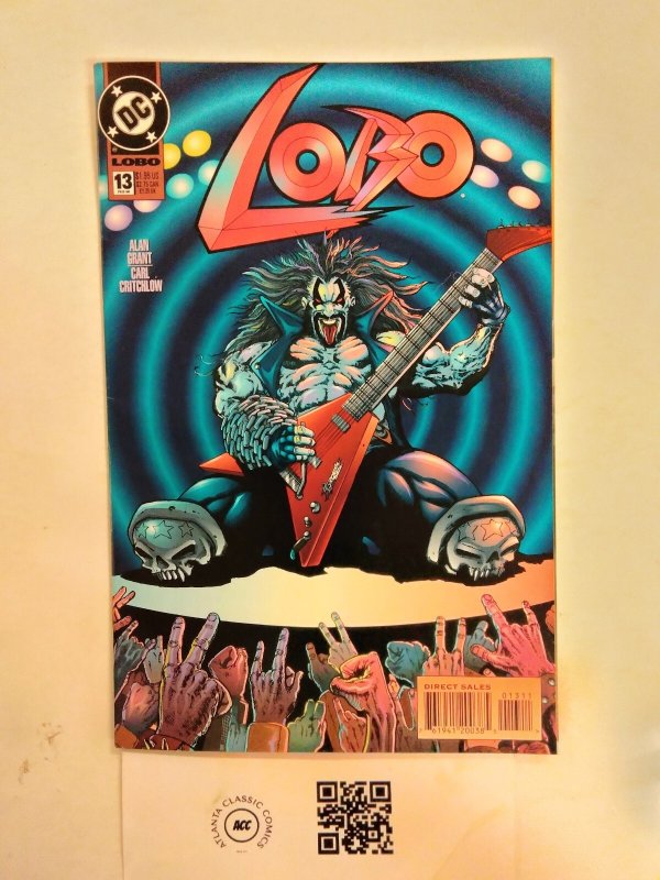 Lobo #13 (DC Comics), raw comic book in NM condition — front cover