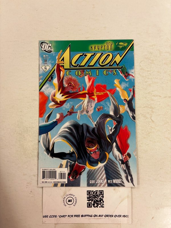 Action Comics #871 (DC Comics), raw comic book in NM condition — front cover