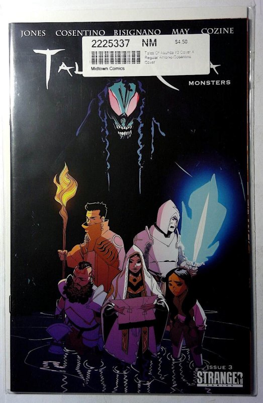Tales of Asunda #3 (2023), raw comic book in NM 9.4 condition — front cover