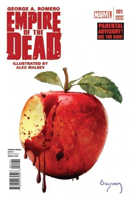 Empire of the Dead #1 (Marvel Comics, 2014), raw, ungraded comic book — front cover