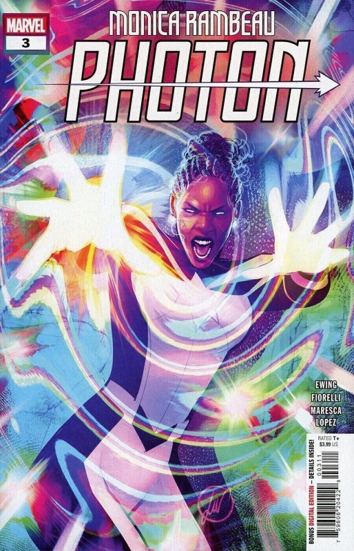 Monica Rambeau Photon #3 (Marvel Comics, 2023), raw, ungraded comic book — front cover