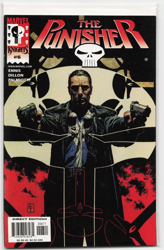 The Punisher #6 (Marvel Comics, 2000), raw, ungraded comic book — front cover
