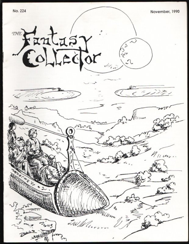 Fantasy Collector #224 (1990), raw comic book in VF condition — front cover