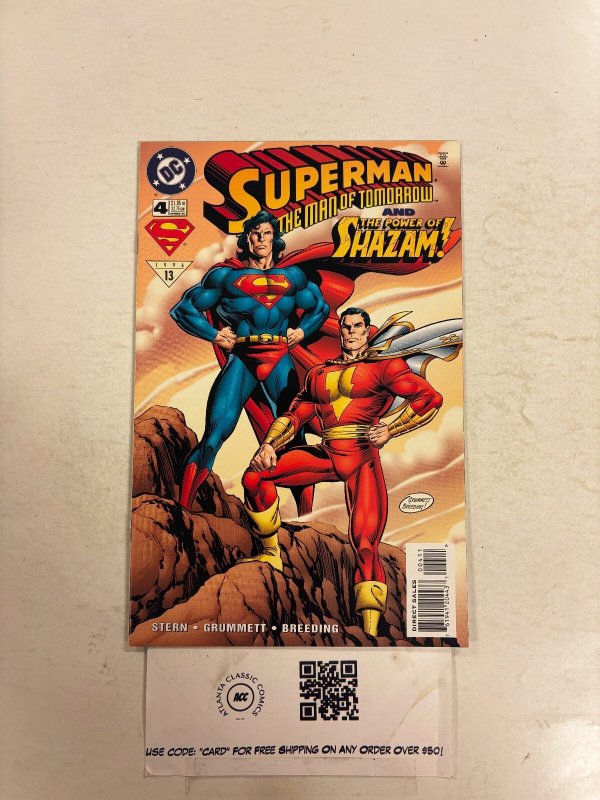 Superman the Man of Tomorrow #4 (DC Comics), raw comic book in NM condition — front cover