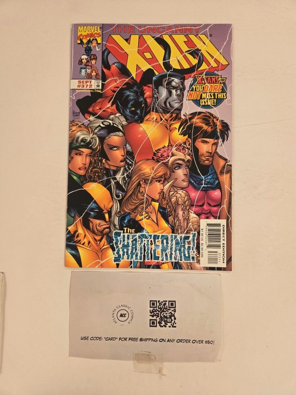 Uncanny X-Men #372 (Marvel Comics), raw comic book in NM condition — front cover
