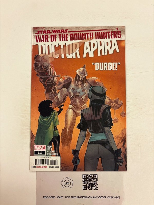 Doctor Aphra #11 (Marvel Comics), raw comic book in NM condition — front cover