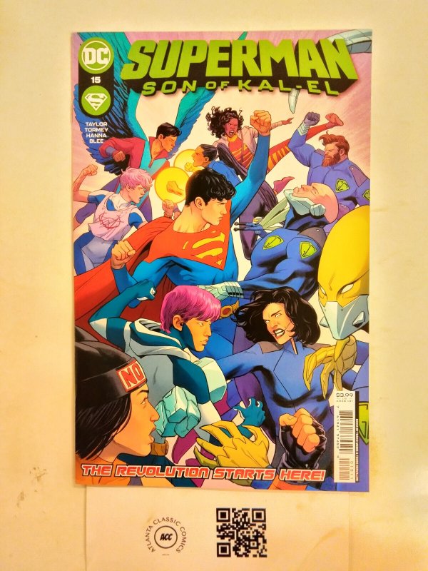 Superman Son of Kal-El #15 (DC Comics, 2022), raw comic book in NM condition — front cover