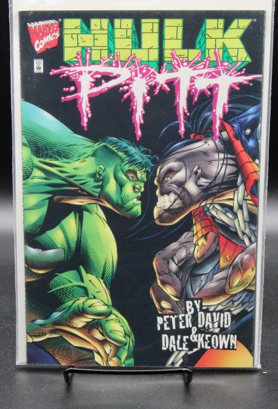 Hulk / Pitt #1 (Marvel Comics, 1996), raw, ungraded comic book — front cover