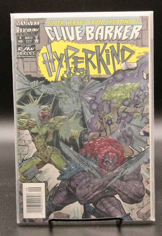 Hyperkind #1 (Marvel Comics, 1993), raw, ungraded comic book — front cover
