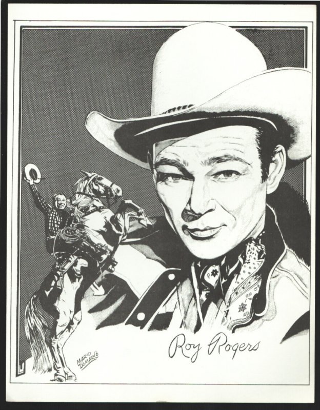 Roy Rogers Real West Movie Hall of Fame Series Print 1960's-Size is About 8 1... (1960), raw, ungraded comic book — front cover