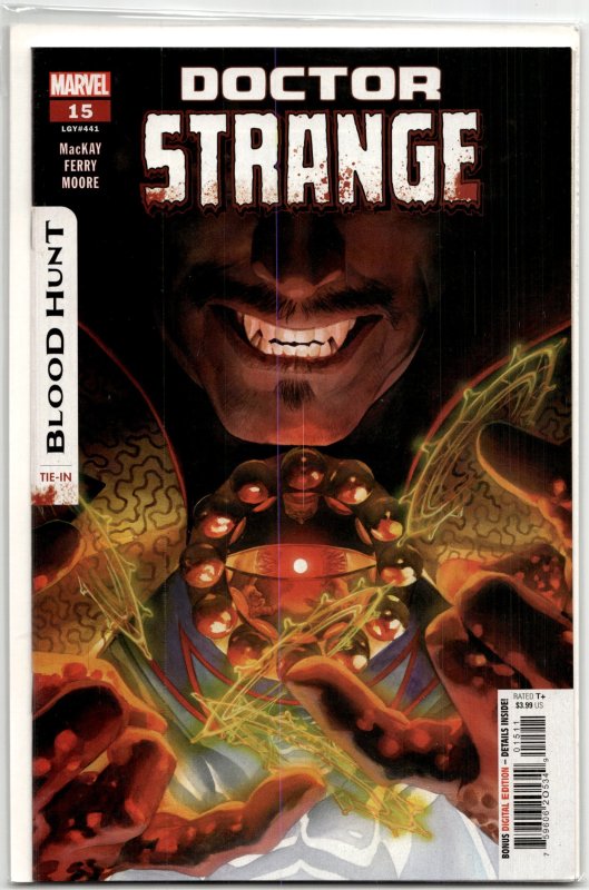 Doctor Strange #15 (Marvel Comics, 2024), raw, ungraded comic book — front cover