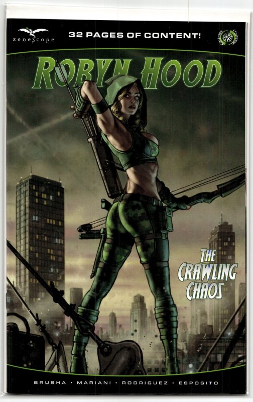 Robyn Hood: The Crawling Chaos #1 (Zenescope Entertainment, 2023), raw, ungraded comic book — front cover