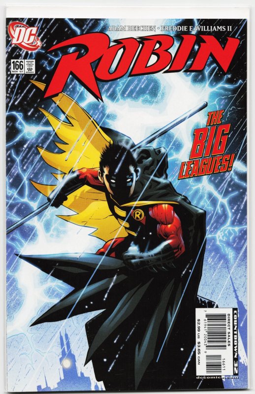 Robin #166 (DC Comics, 2007), raw, ungraded comic book — front cover