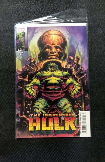 Incredible Hulk #12 (Marvel Comics, 2024), raw, ungraded comic book — front cover