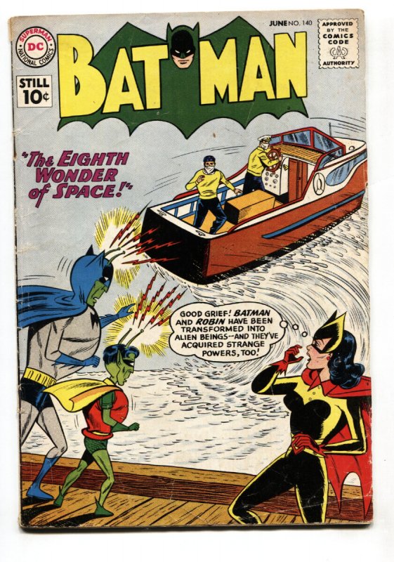 Batman #140 - 1961 - DC - VG- - Comic Book (DC Comics, 1961), raw comic book in VG- condition — front cover