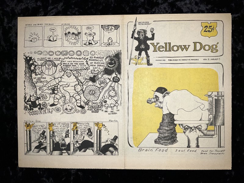 Yellow Dog #5, raw comic book in 6.5 condition — front cover