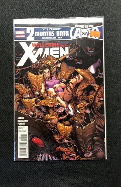 Wolverine & the X-Men #5 (Marvel Comics, 2012), raw, ungraded comic book — front cover
