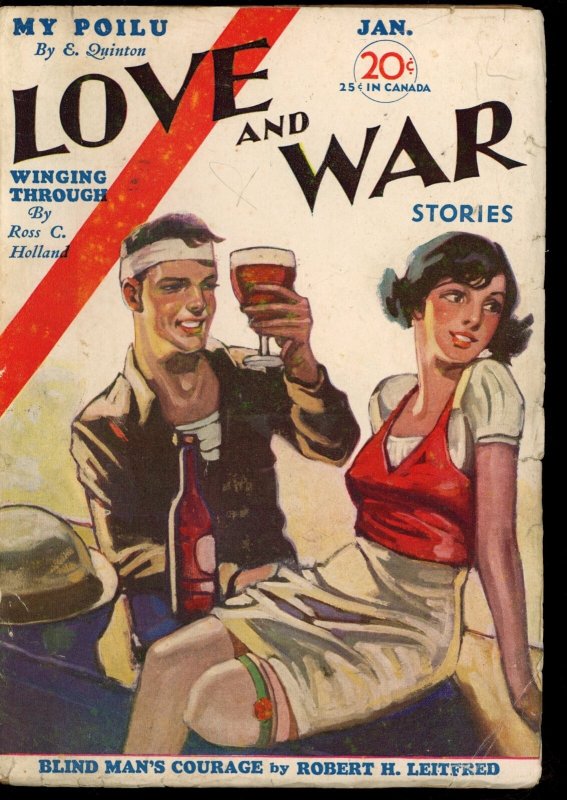 Love and War Stories - 01/30 - Condition: VG - Hersey Pulp - Scarce - 10471, raw comic book in VG condition — front cover