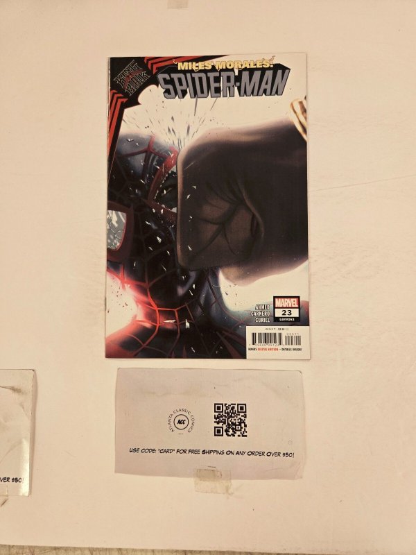 Miles Morales: Spider-Man #23 (Marvel Comics), raw comic book in NM condition — front cover