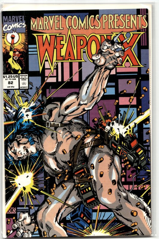 Presents #82 (Marvel Comics, 1991), raw, ungraded comic book — front cover