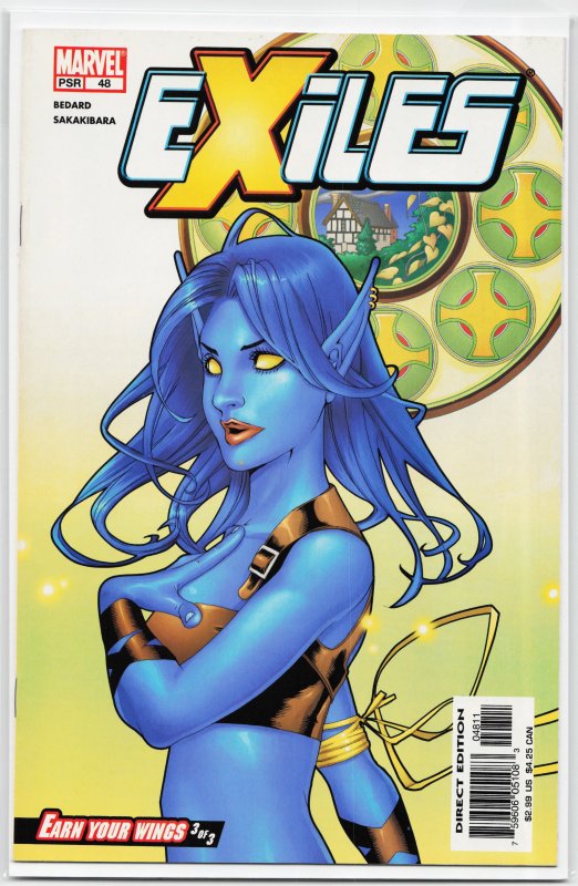 Exiles #48 (2004), raw, ungraded comic book — front cover