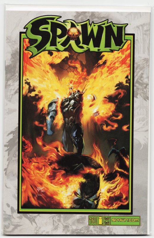 Spawn #160 (Image Comics, 2006), raw, ungraded comic book — front cover