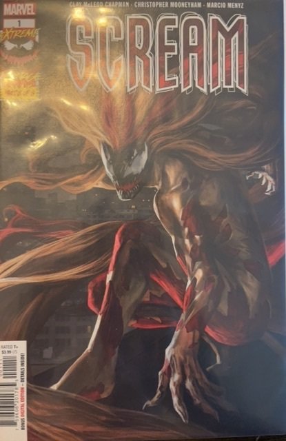 Extreme Carnage: Scream #2 (Marvel Comics, 2021), raw, ungraded comic book — front cover
