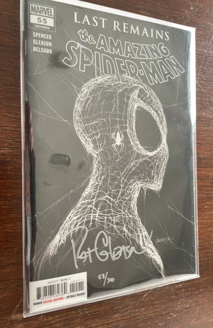 The Amazing Spider-Man #55 (Marvel Comics, 2021), raw, ungraded comic book — front cover