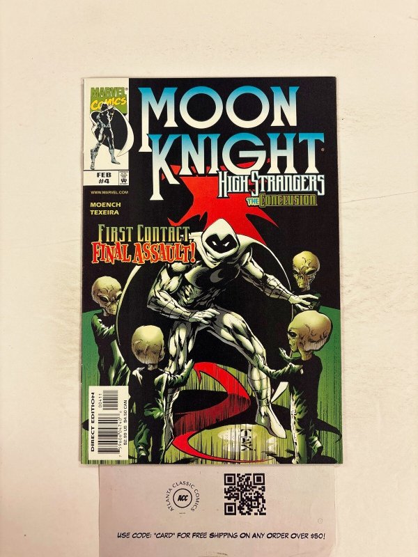 Moon Knight #4 (Marvel Comics, 1981), raw comic book in NM condition — front cover